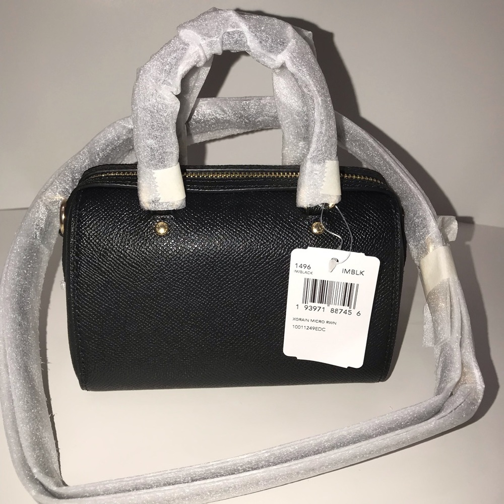 Coach 🖤 Micro Rowan Crossbody NWT - Picture 2 of 10